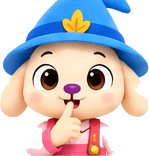 Wizzly holding a finger to his lips — the Wizzly character keeps off-limits topics off-limits